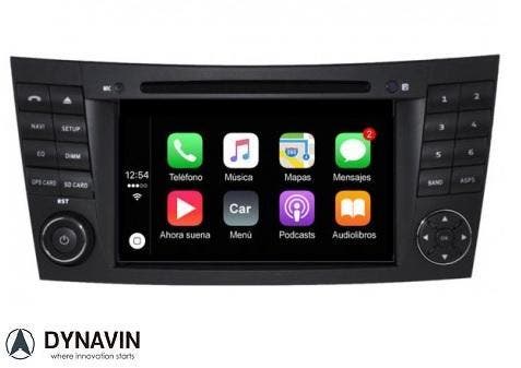 Radio Navigatie mercedes E W211 dvd carkit android 15 usb, Auto diversen, Autoradio's, Nieuw, Ophalen of Verzenden
