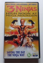 3 NINJAS: HIGH NOON AT MEGA MOUNTAIN (VHS), Cd's en Dvd's, Verzenden, Gebruikt