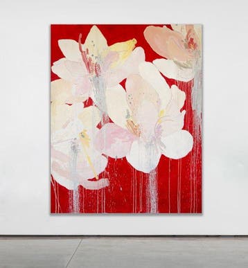 giampaolo parrilla - Red Lotus, Antiek en Kunst