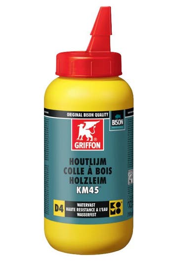 Griffon houtlijm km45 750 gram, fles, Verzenden, Nieuw