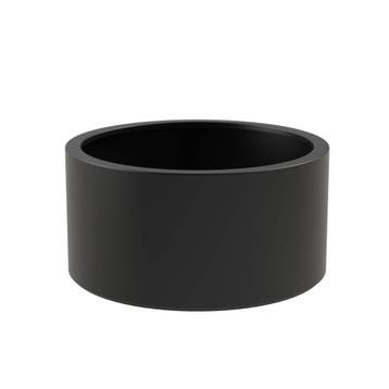 Polyester plantenbak Ø120x60cm - Met bodem, Tuin en Terras, Kunststof, 100 cm of meer, Rond, Nieuw