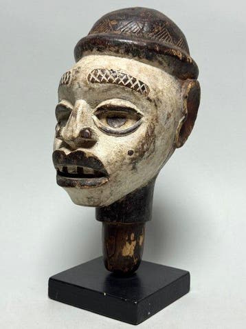 Dance Crest / Hoofd op standaard - Igbo - Nigeria (Zonder