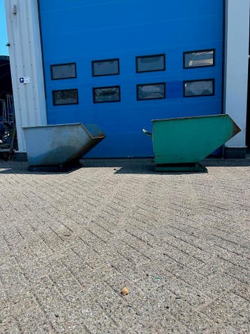 Gebruikte kantelbak, kantelbakken, partij, kiepbakje, kiepco, Ophalen, Handmatig, Overige typen