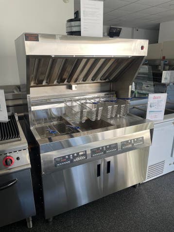 bakwand aardgas-propaangas 3pan 126cm motor, Zakelijke goederen, Nieuw in verpakking