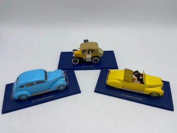 Atlas 1:43 - Modelauto (3) - Tintin – Kuifje in Congo & De, Nieuw