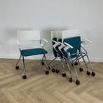 Outlet Complete set van 4 stuks Sedus Flip Flap inschuifbare, Huis en Inrichting, Stoelen, Ophalen of Verzenden, Nieuw, Stof