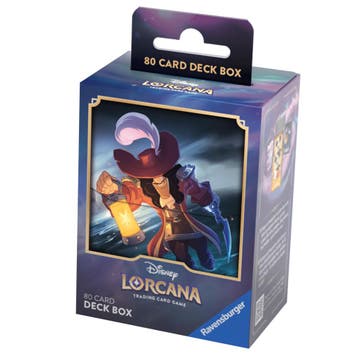 Disney Lorcana Deck Box - Captain Hook, Verzamelen, Ophalen of Verzenden, Nieuw