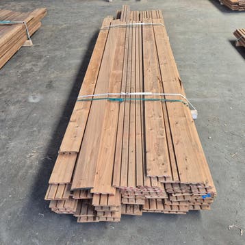 Thermo vuren triple rhombus 3000-4150x140-130x19mm, Ophalen of Verzenden, Nieuw