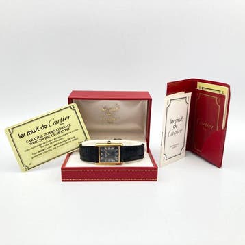 Cartier - Tank Must de Cartier - 6177 - Heren - 1980-1989, Nieuw