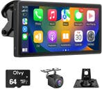 Carplay Scherm - Android & Apple - Achteruitrijcamera - Navi, Auto diversen, Verzenden, Zo goed als nieuw