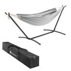 Hangmat Paya - Lichtgrijs - Incl. Onderstel & Opbergtas, Tuin en Terras, Hangmatten, Verzenden, Nieuw