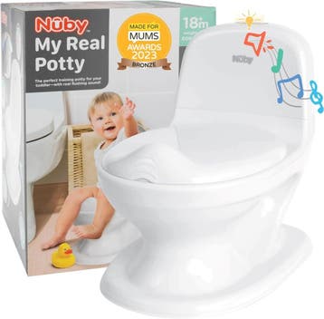 Nuby toilettrainer - Zindelijkheidstraining - 62% korting, Overige merken, Overige typen, Ophalen of Verzenden, Zo goed als nieuw