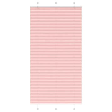 vidaXL Plissé rolgordijn 110x200cm stofbreedte 109,4cm, Verzenden, Nieuw, Roze