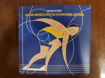 Finland. 20 Euro 2025 100 Years of the Finland-Sweden