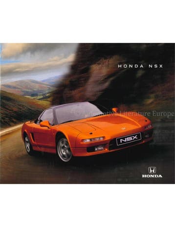 1997 HONDA NSX BROCHURE ENGELS, Boeken, Nieuw, Honda, Author