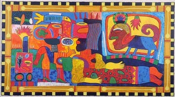 Clemens Briels (1946) - Pintate los Labios , Maria, pintate