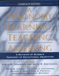 Taxonomy for Learning, Teaching, and Assessing, A:A Revision, Verzenden, Gelezen, Anderson Lorin