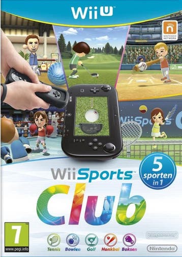 Wii Sports Club (Wii U Games), Spelcomputers en Games, Ophalen of Verzenden, Zo goed als nieuw