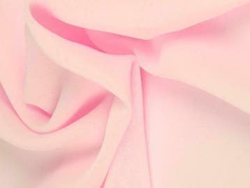 Chiffon stof - Baby roze - Per 15 of 50 meter, 120 cm of meer, Ophalen of Verzenden, Roze, Polyester