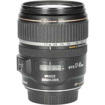 Tweedehands Canon EF-S 17-85mm f/4.0-5.6 IS CM0203, Ophalen of Verzenden, Gebruikt, Groothoeklens, Zoom