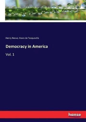 9783337322151 Democracy in America Alexis De Tocqueville, Verzenden, Nieuw, Alexis De Tocqueville