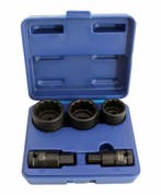 Aandrijfas Doppenset - 24mm - 30mm - 32mm - Krachtdoppen - 1, Auto diversen, Autogereedschap, Ophalen of Verzenden, Nieuw