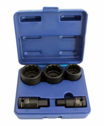 Aandrijfas Doppenset - 24mm - 30mm - 32mm - Krachtdoppen - 1, Auto diversen, Autogereedschap, Ophalen of Verzenden, Nieuw