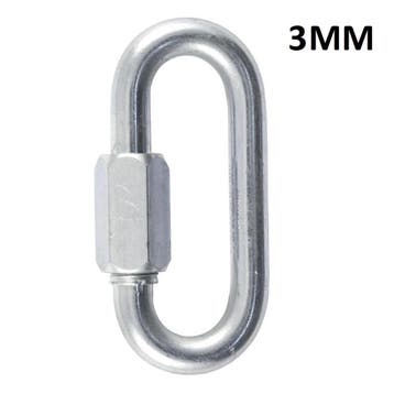 Quick link - 3 mm - gegalvaniseerd - schroef lock, Ophalen of Verzenden, Nieuw, Minder dan 50 mm, Overige typen