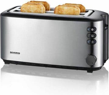 Severin AT 2509 - Broodrooster - Toaster - Long-slot - 4..., Verzenden, Nieuw
