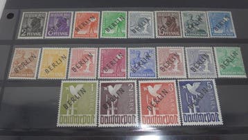 Berlijn 1949 - Vrijzegels Geallieerde bezetting - 1-20** MNH, Gestempeld
