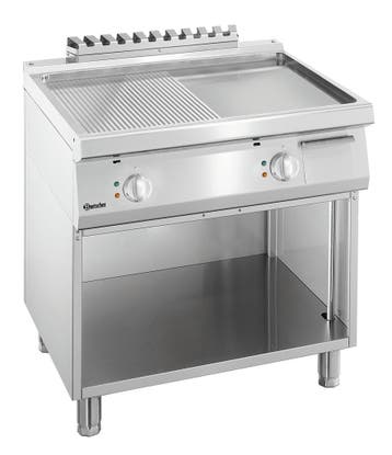 Bartscher Bakplaat 700 B800 00 | Elektrisch | 1/2 Glad – 1/2, Ophalen of Verzenden, Nieuw in verpakking