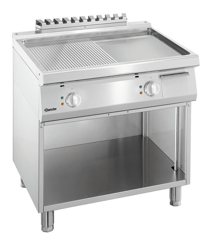 Bartscher Bakplaat 700 B800 00 | Elektrisch | 1/2 Glad – 1/2, Zakelijke goederen, Horeca | Keukenapparatuur, Nieuw in verpakking