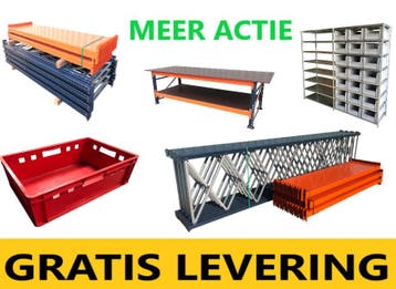 Palletstelling Stelling Magazijnstelling Pallet Opslag Rek, Ophalen of Verzenden