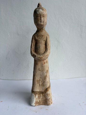 Oud-Chinees, Han-dynastie Terracotta Hofdame /