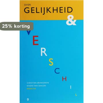 Over gelijkheid en verschil 9789055892761, Verzenden, Zo goed als nieuw