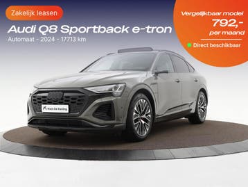 Audi Q8 Sportback e-tron | Zakelijk Leasen vanaf 579,- p/mnd, Nieuw, Financial lease, Lease