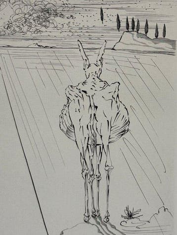 Salvador Dali (1904-1989) - Le Tricorne (El sombrero de tres