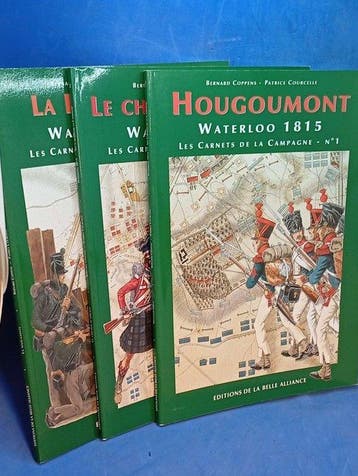 Coppens - Lot: Waterloo 1815. Band 1 - 3: La Haie-Sainte/Le