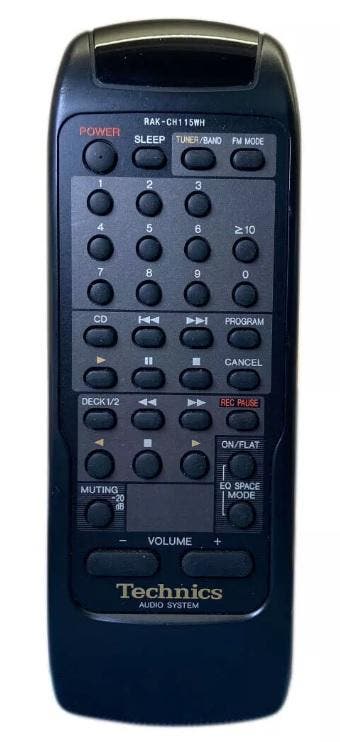 Afstandsbediening Technics rak-ch115wh SE-CH404, Ophalen of Verzenden, Nieuw, Origineel