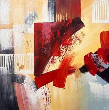 K. Hillman (XX) - Composition abstraite