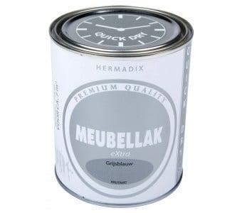 Hermadix Meubellak extra Krijtmat - Taupewit - 0,75 liter, Doe-het-zelf en Verbouw, Verf, Beits en Lak, Wit, Nieuw, Ophalen of Verzenden