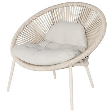 Suns Prato lounge tuinstoel camel sand, Tuin en Terras, Tuinsets en Loungesets, Ophalen of Verzenden, Nieuw