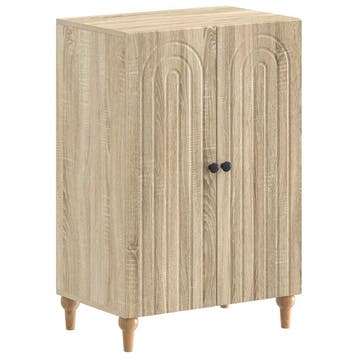 vidaXL Schoenenkast ALKMAAR 59,5 x 39,5 x 90 cm Bewerkt hout, Verzenden, Nieuw