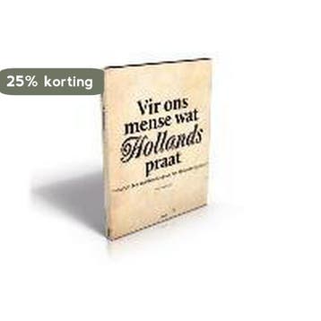 Vir ons mense wat Hollands praat - Peter A.M.M. Dingemans, Verzenden, Zo goed als nieuw, Peter A.M.M. Dingemans