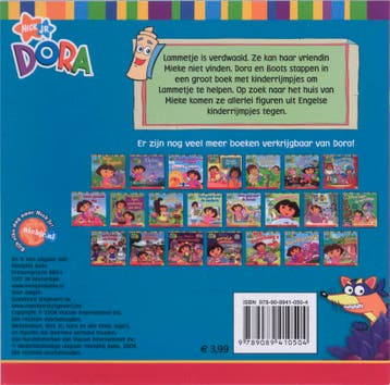 Dora / Dora heeft een lammetje / Dora / 23 9789089410504, Boeken, Verzenden, Gelezen
