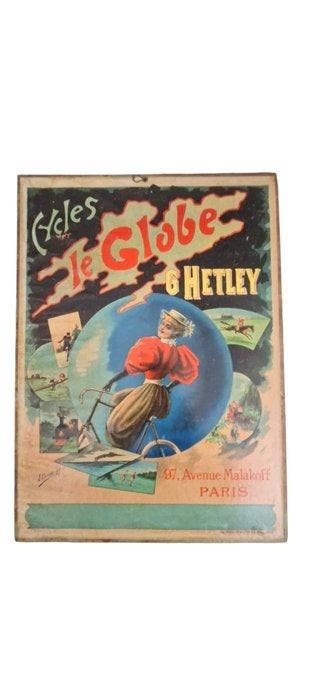unknown - Globe Counter Card RARE - Jaren 1890