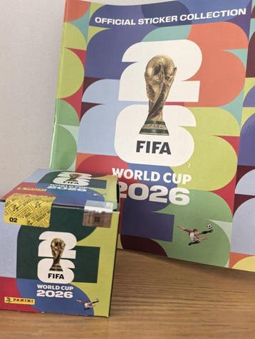 2026 Panini World Cup 2026 World Cup player card stickers +, Nieuw