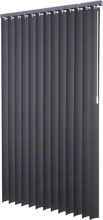 Intensions - Lamel PVC - 89mm - Uni Donkergrijs -100x180cm, Verzenden, Nieuw