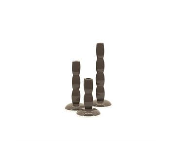 Candle holder Prinz - taupe | BY-BOO, Ophalen of Verzenden, Nieuw