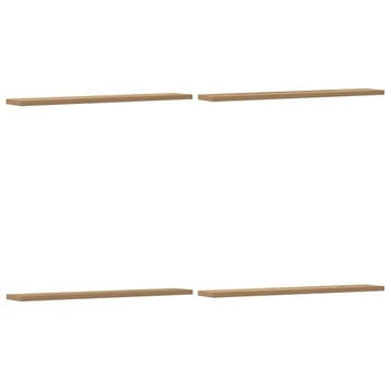 Boekenplank Set Eiken - 60x20cm | 33% Korting - Deal, Ophalen of Verzenden, Zo goed als nieuw
